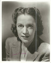 National Velvet Anne Revere Signed Photo
